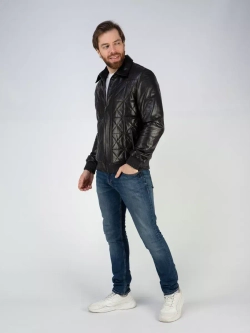 Кожаная куртка демисезонная