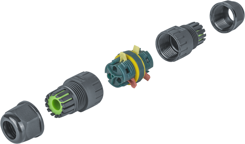 Коннектор Navigator 82 834 NTB-I03-3P-IP68 I-образный 3PIN