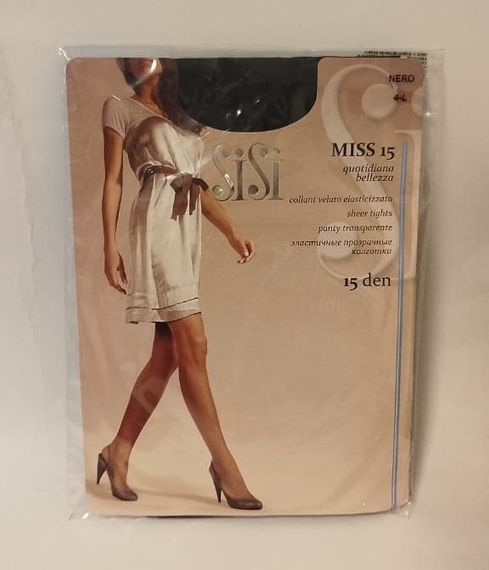 Tayt \ Колготка \ Pantyhose SISI колготы Miss 15 Nero 4-L