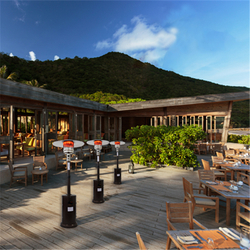 Уличный газовый инфракрасный обогреватель с комплектом для подключения «ГРИБОК» цвет: Коричневый