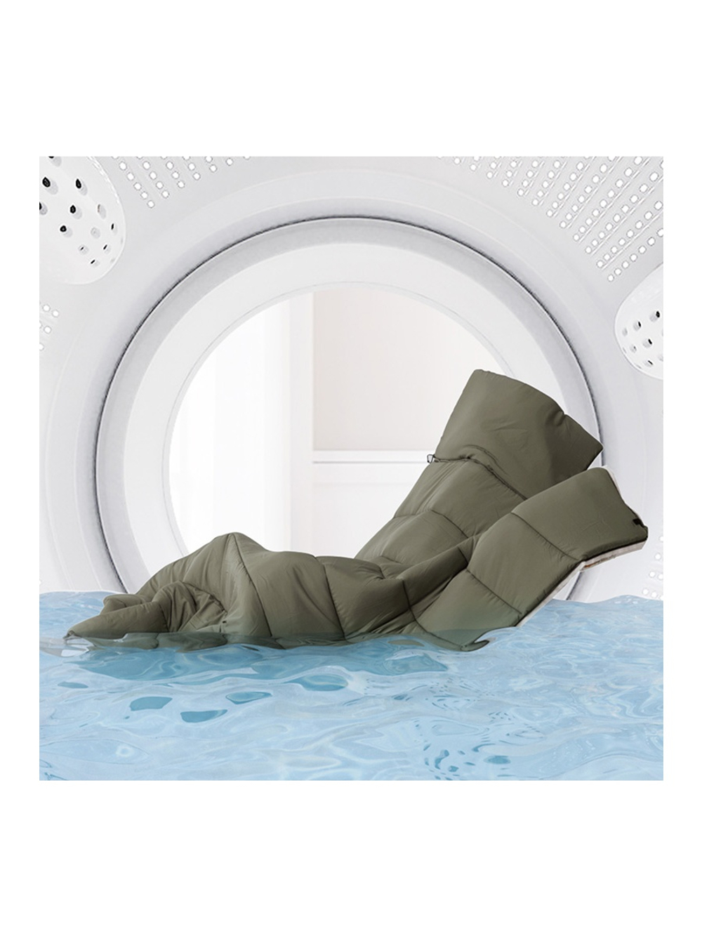 Мешок спальный Naturehike Lingdong, 225х75см, (ТК: +2C), (правый), бежевый