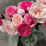 Слова любви — букет ароматных розовых роз коллекции Фея розы