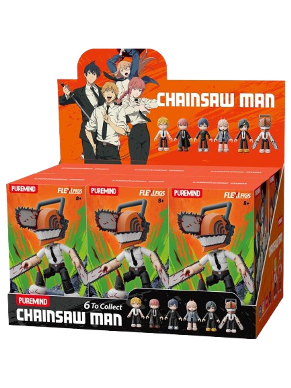 Рандомная Фигурка Blind Box Puremind Chainsaw Man