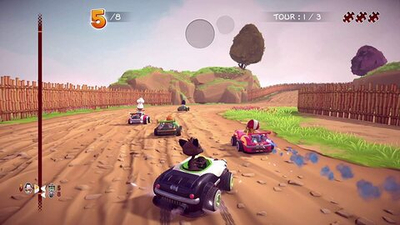 Игра Garfield Kart: Furious Racing (Английская версия) для Nintendo Switch