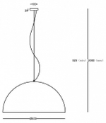 Подвесной светильник Maytoni Dome MOD169PL-05GR1