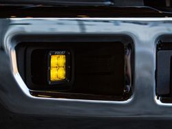 SAE-Серия Dually (4 диода) Отборный жёлтый противотуманный свет (пара)