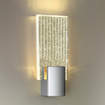 4363/5WL HIGHTECH ODL23 371 хром полированный/металл/стекло Настенный св-к IP20 LED 5W 261Лм 3000K RICCI