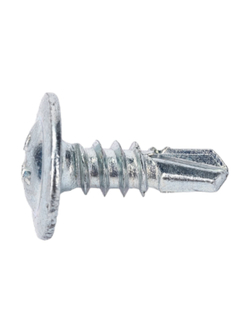 Саморезы Gigant 4,2x13, полусфера, сверло, цинк, 1000 шт. 123605