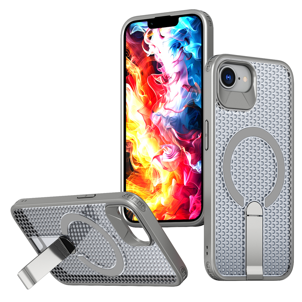 Прозрачный чехол Mesh Pro Magnetic Case для iPhone 16e