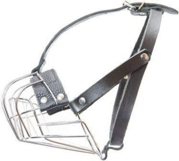 Намордник для собак c укороченной мордой JULIUS-K9 Large металл