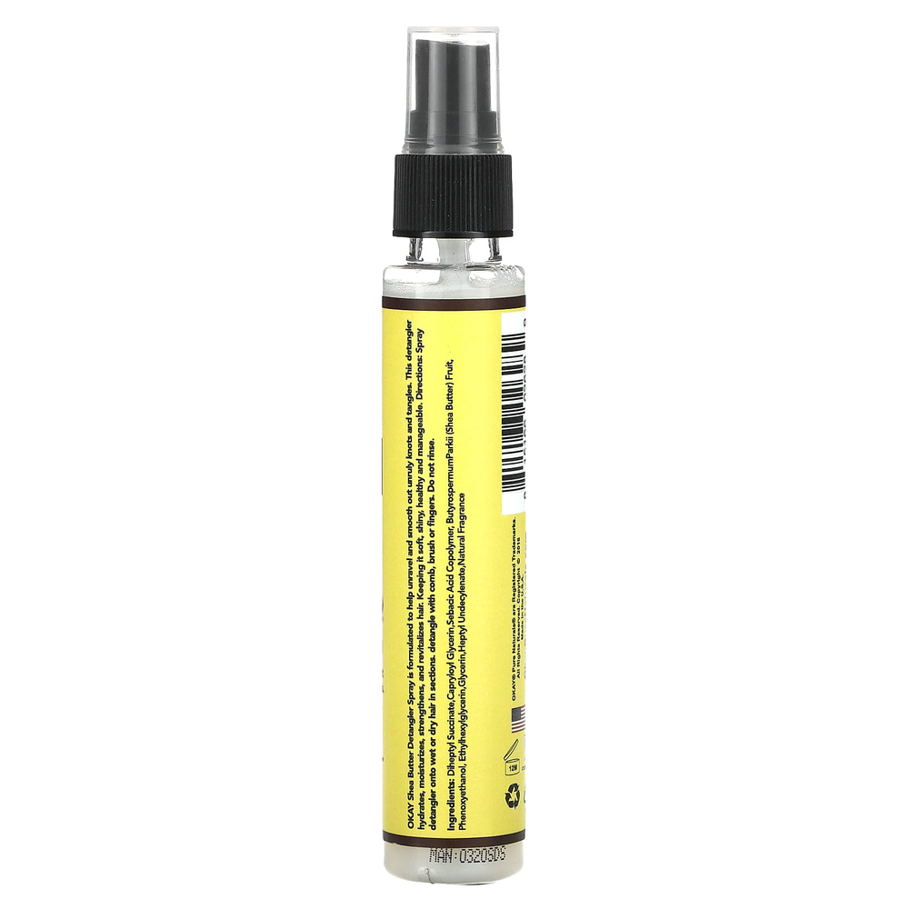 Okay Pure Naturals, Спрей для расчесывания волос ши, 59 мл (2 жидк. унц.)