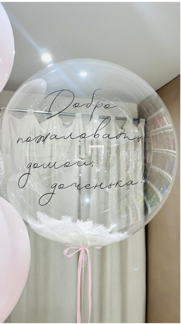 Шары на выписку №215