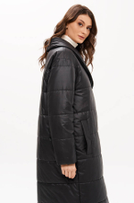 0116 Пальто женское (черный)