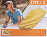 Надувной туристический матрас Intex 76х183х10 см.