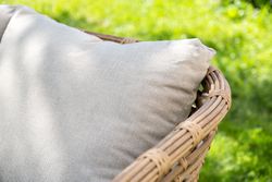 "Валенсия" лаунж-зона из искусственного ротанга, цвет соломенный