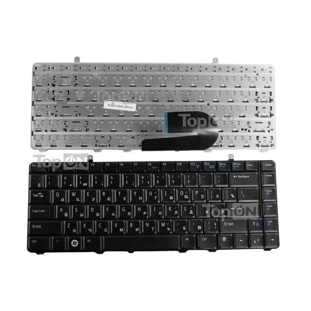 Клавиатура для ноутбука Dell Vostro A840 A860 1014 1015 1088 Studio 1410 Series Black Черная