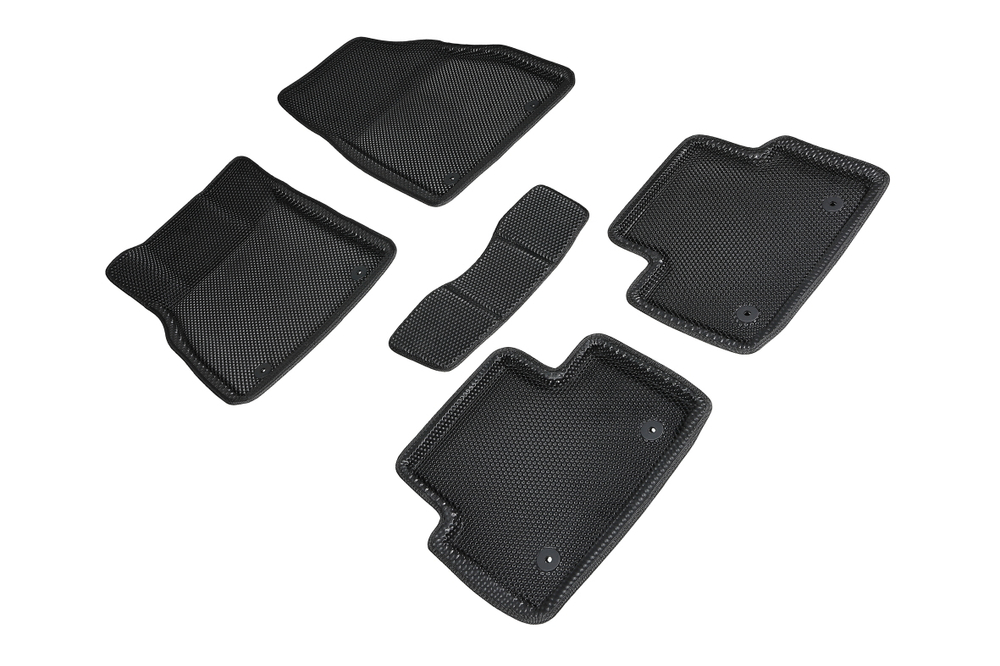 Коврики EVA 3D соты для Chevrolet Malibu VIII 2011-2016, Seintex.95427