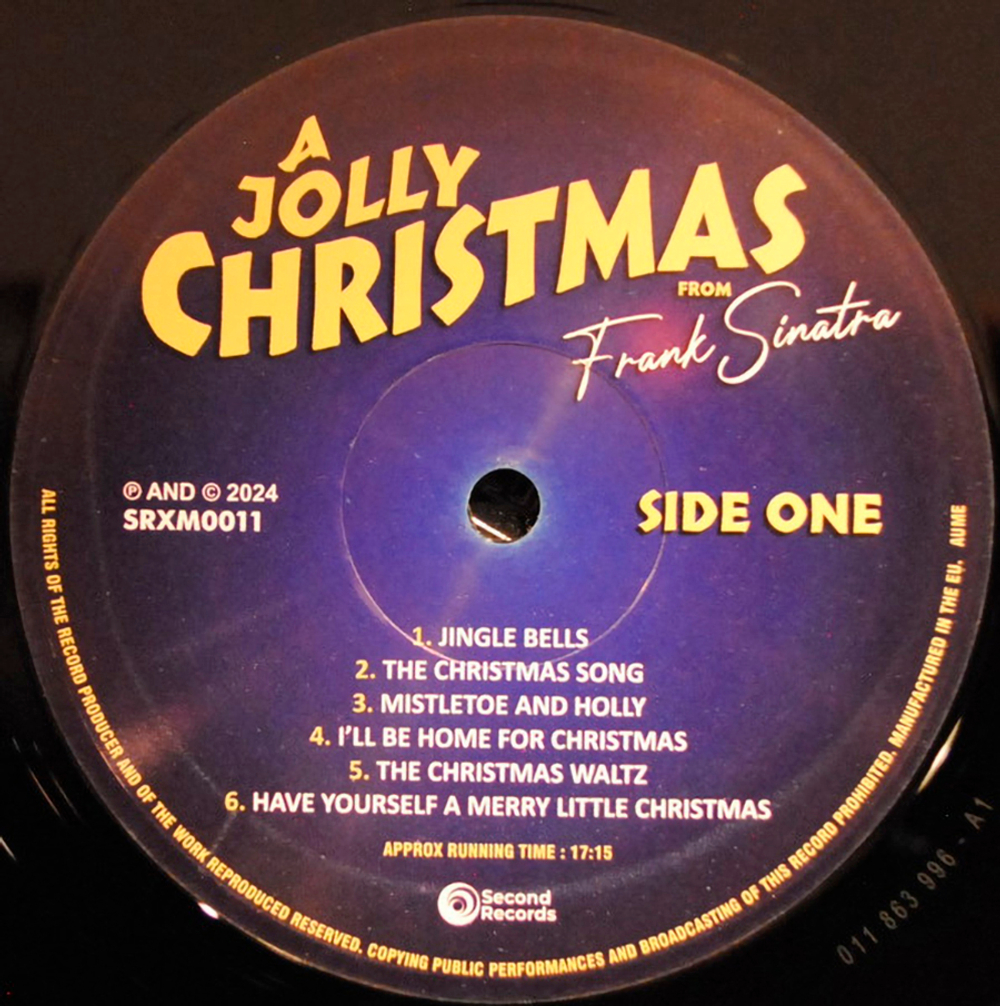 Frank Sinatra / A Jolly Christmas From Frank Sinatra (LP)