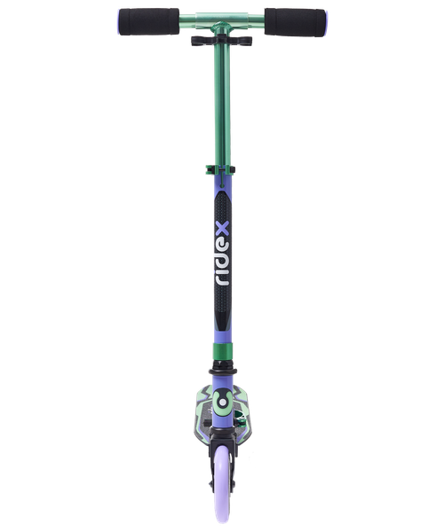 Самокат городской RIDEX Rebel 125 мм, фиолетовый/мятный