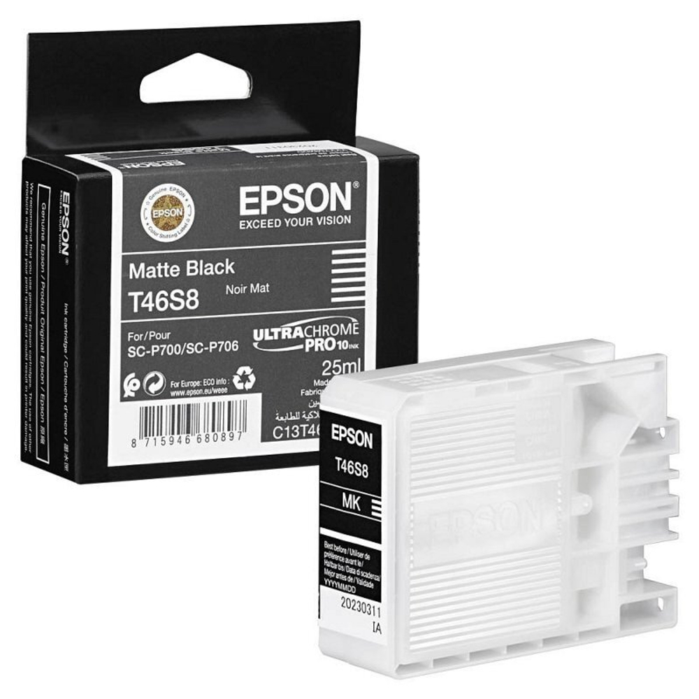 Картридж EPSON T46S черный матовый для SC-P700