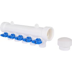 Коллекторы без воздухоотводчика KALDE 5 вых/синий