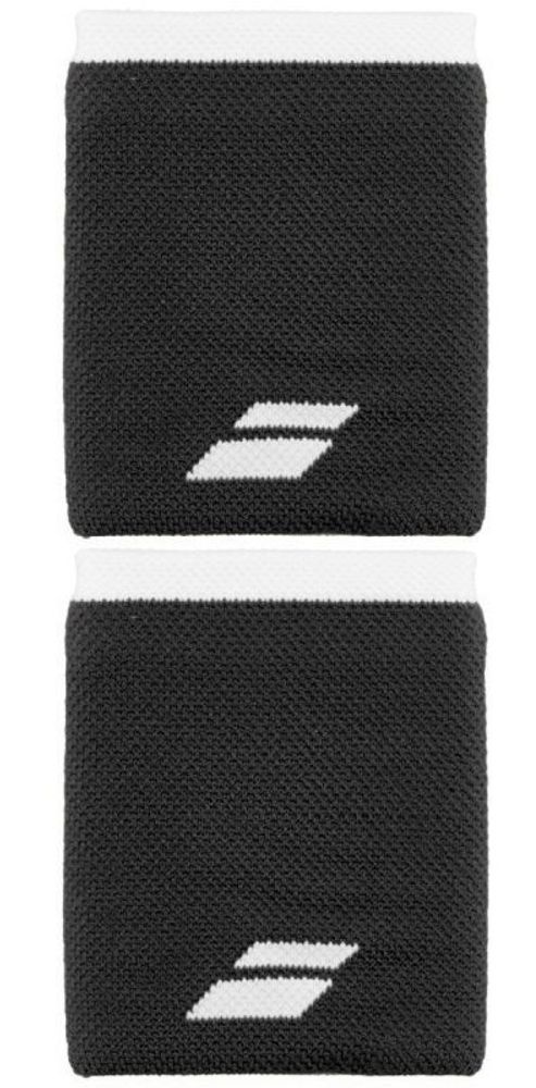 Напульсник теннисный Babolat Logo Jumbo Wristband - black/white