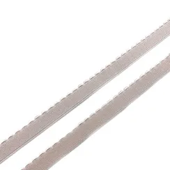 Резинка отделочная серебристый пион 12 мм (цв. 168), 641/12