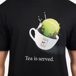 Мужская теннисная футболка Nike Dri-Fit Tennis T-Shirt - black