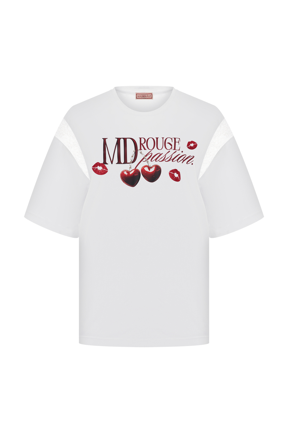 Футболка «MD Rouge» white