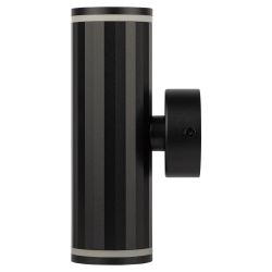 Светильник настенный ЭРА WL45 BK под лампу MR16 GU10 черный | Настенная подсветка