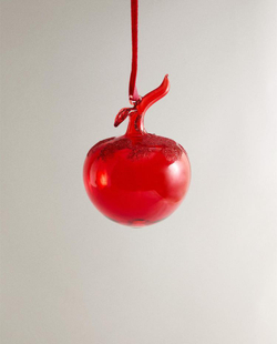 ZARA HOME УКРАШЕНИЯ ДЛЯ РОЖДЕСТВЕНСКОЙ ЁЛКИ В ФОРМЕ ЯБЛОКА, КРАСНЫЙ