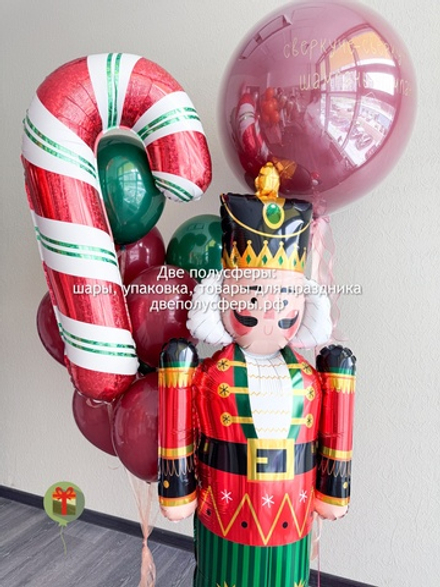 Набор Щелкунчик с леденцом и бабл