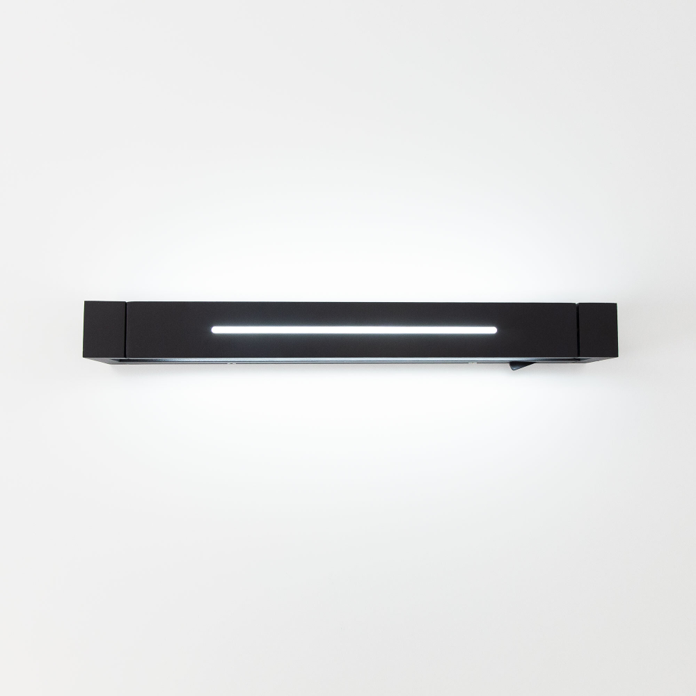 Citilux Визор CL708241N LED Настенная подсветка с выключателем Чёрная