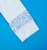 блузка  кружева рукав школа  2718