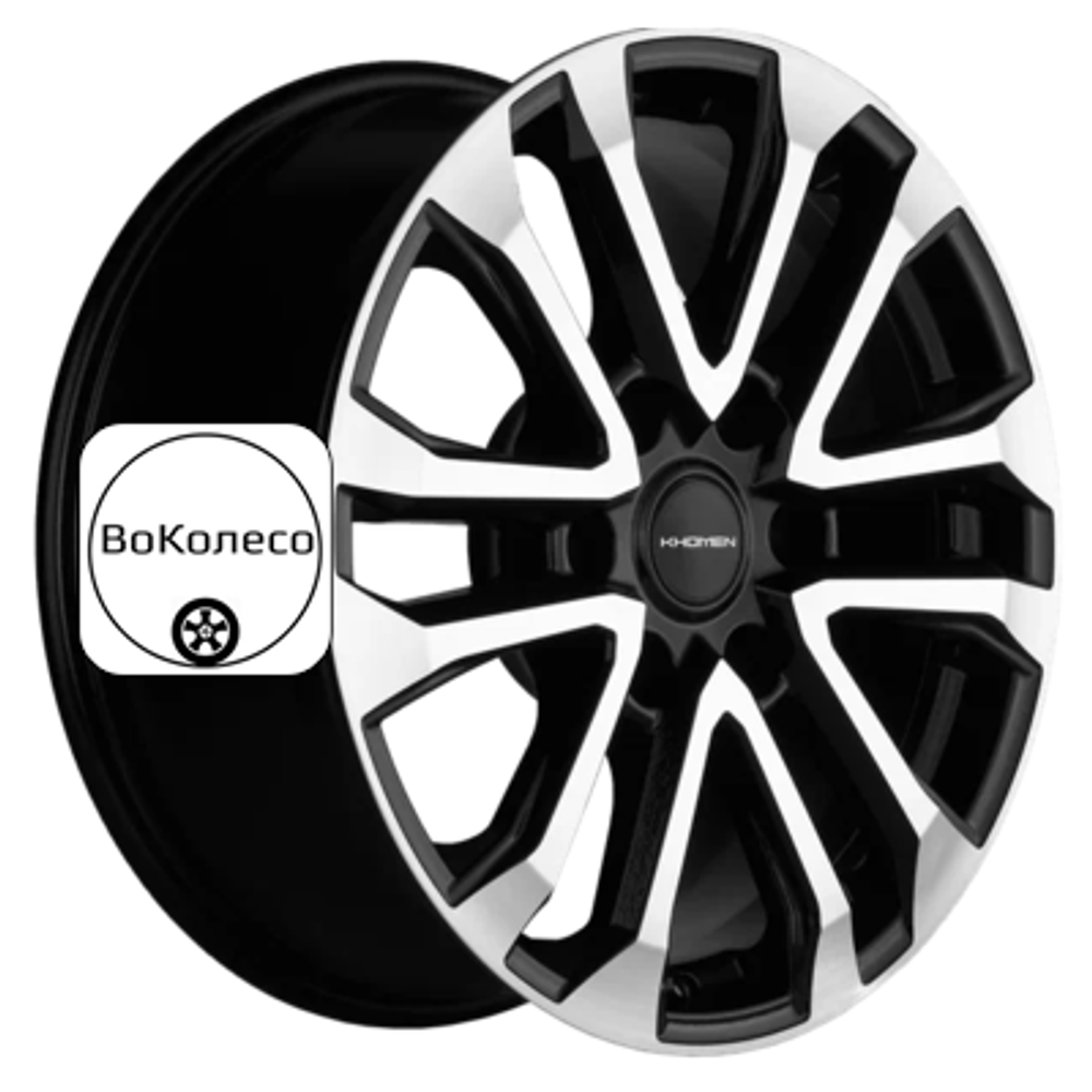 7,5x18/6x139,7 ET42 D75,1 KHW1805 (Haval H9) Black-FP Khomen Wheels