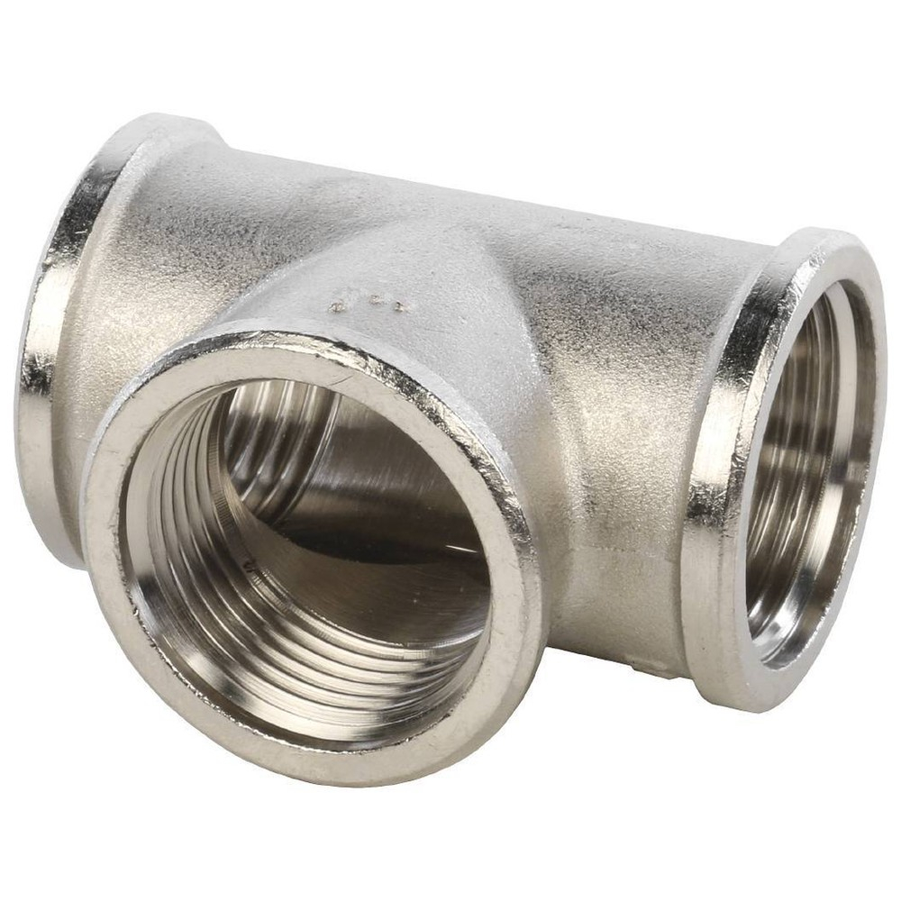 Тройник ВВ никелированный 1" SFT-0020-000001 STOUT