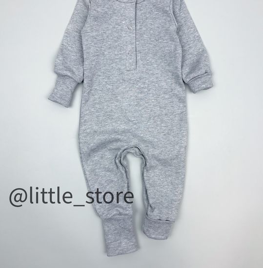 Комбинезон из кашкорсе "New" Серый меланж