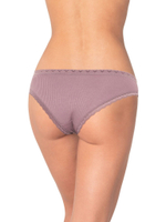 Трусики-слипы из деликатного хлопкового полотна (Размер: M) (Цвет: серый)