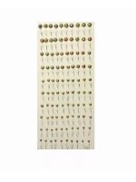 Мормышка металлическая паяная №36, крючок №10