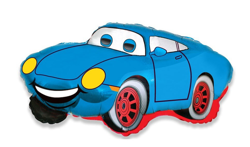 Шар фигура Гоночная машина