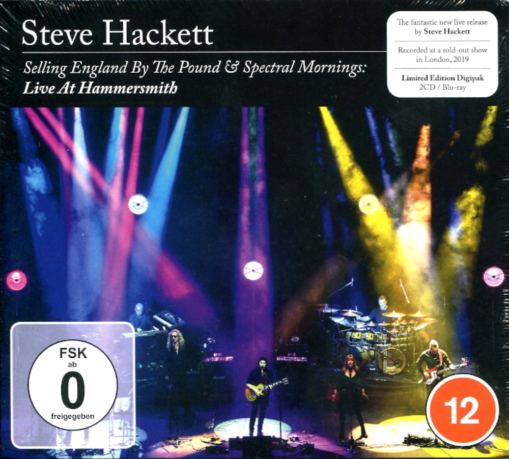 Steve Hackett / Selling England By The Pound & Spectral Mornings - Live At Hammersmith (Limited Edition)(2CD+Blu-ray)