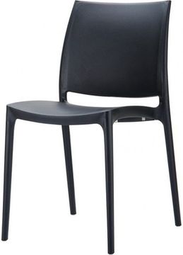 Стул пластиковый Maya черный