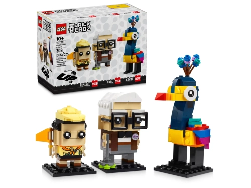 Конструктор LEGO BrickHeadz 40752 Карл, Рассел и Кевин