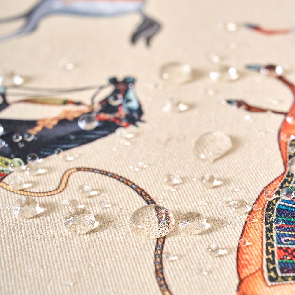 ДОРОЖКА НА СТОЛ "PASSAGE", 45Х145СМ, БЕЖЕВЫЙ, 100% ХЛОПОК,ТВИЛ