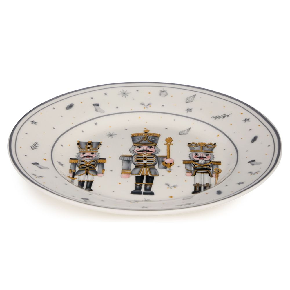 НАБОР ПОСУДЫ LEFARD "ЩЕЛКУНЧИК" (КРУЖКА 295 МЛ, ТАРЕЛКА 15 СМ, САЛАТНИК 13 СМ)