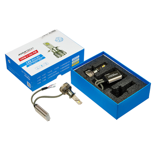 Лампа светодиодная LED Avantech H1 12V 45W, 3000К (комплект 2 шт.) ALB0145SY