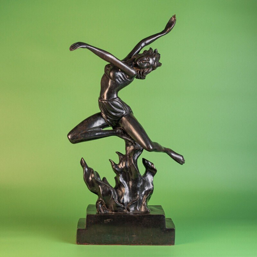 Скульптура в стиле Ар-Деко «Танец огня»