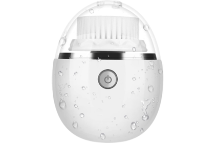 Щетка CleverCare для очищения и массажа лица 2-в-1 с беспроводной зарядкой, цвет белый