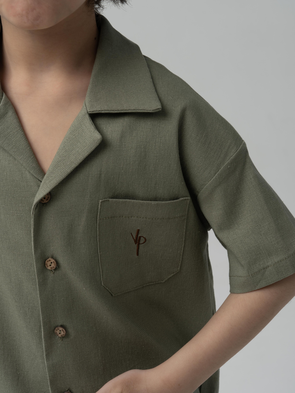 Костюм льнянкой рубашка и брюки