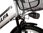 Электровелосипед Green City e-ALFA L с кофром